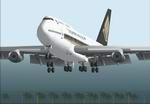 FS2000
                  Boeing 747-300 Singapore Airlines N124KK BIG TOP 